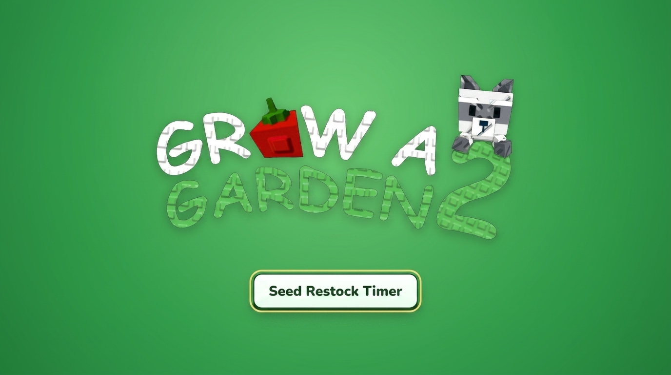 Restock Timer Grow a Garden 2 Seed Restock Timer — Live Stock & Schedule (2026) | gag.gg