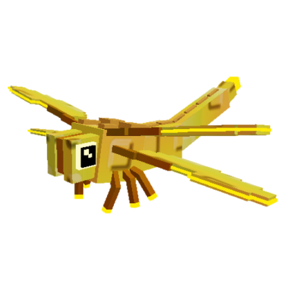 Rainbow Golden Dragonfly