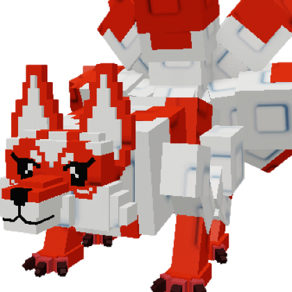 Big Rainbow Kitsune