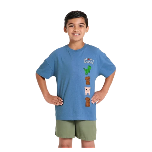 Grow a Garden Boys' Short Sleeve Graphic Tee